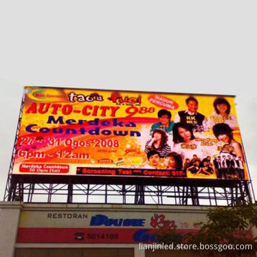 LED Outdoor Digital Full Color Video Billboard with PC Control Software